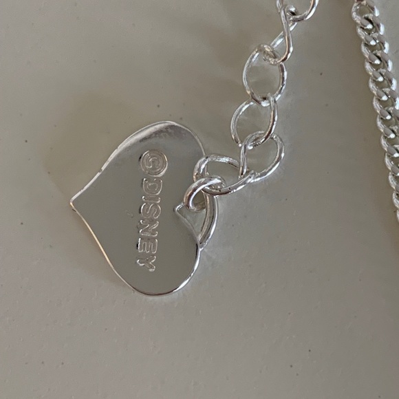 Disney Tinker-bell (Believe) Silver-tone Necklace - Picture 5 of 6